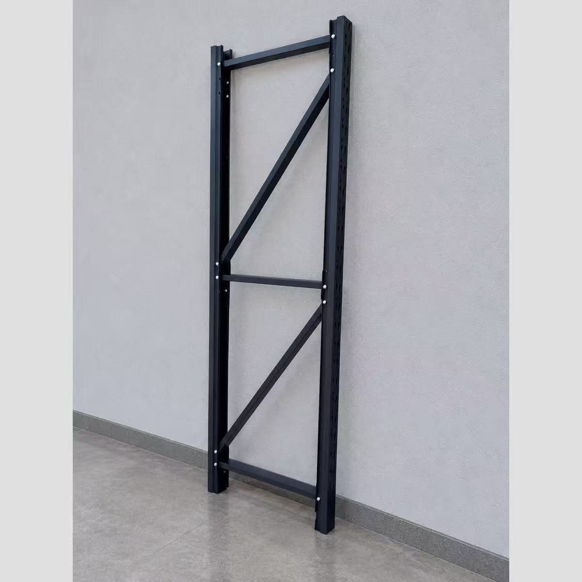 1.8m(H)x0.6m(D) Extra Upright Black