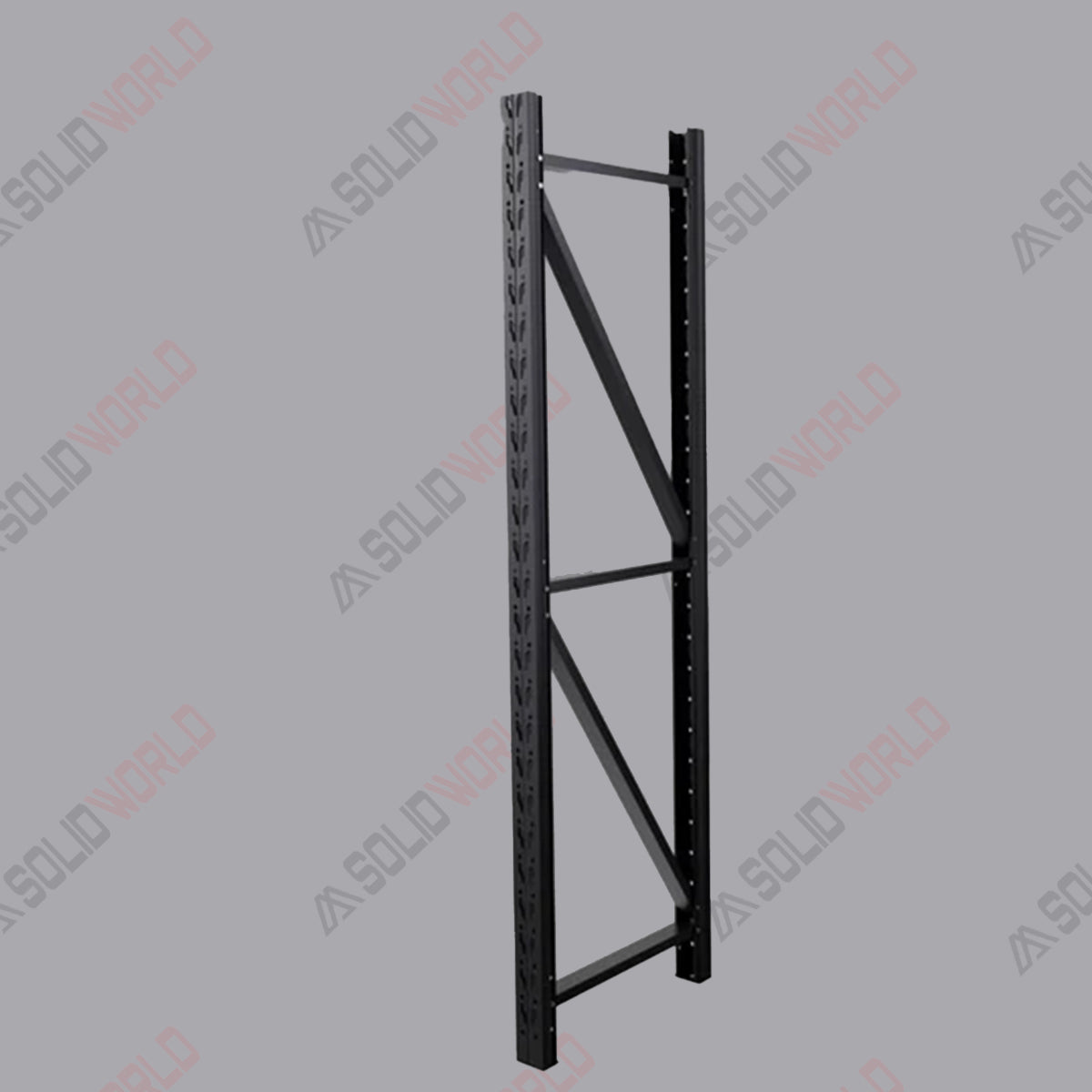 1.8m(H)x0.6m(D) Extra Upright Black