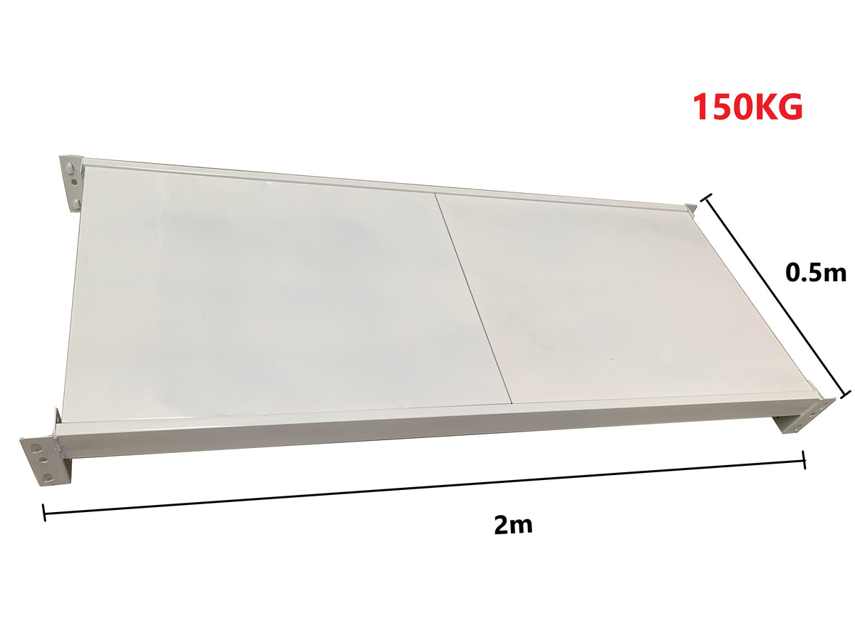 Extra Shelf 2.0m(w) x 0.5m Depth For 600kg Shelving White