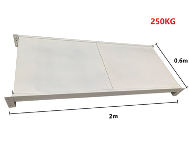 Extra Shelf 2.0m(w) x 0.6m Depth For 1000kg Shelving White