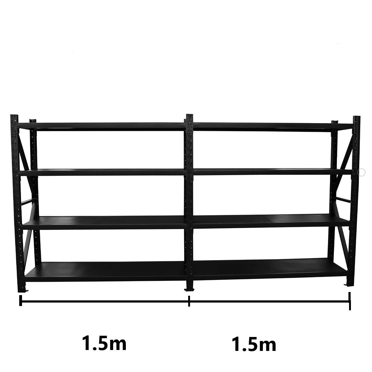 3m Wide Connecting Shelving