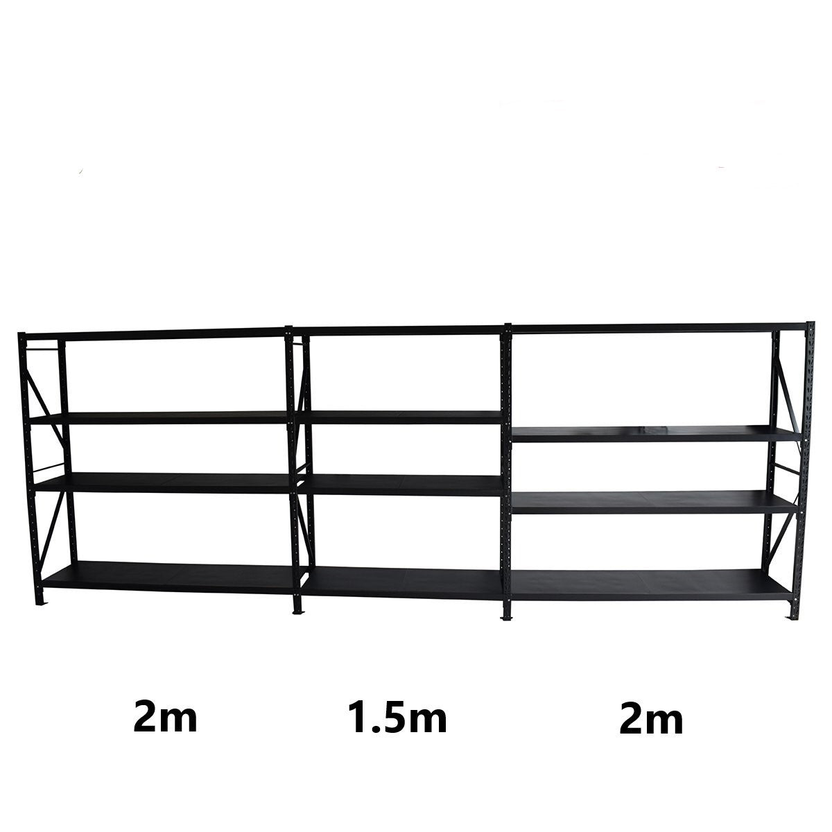 5.5m Long Connecting Shelving WorkBench