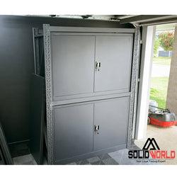 1.5m(L) 2 Cabinets Steel Storage Unit