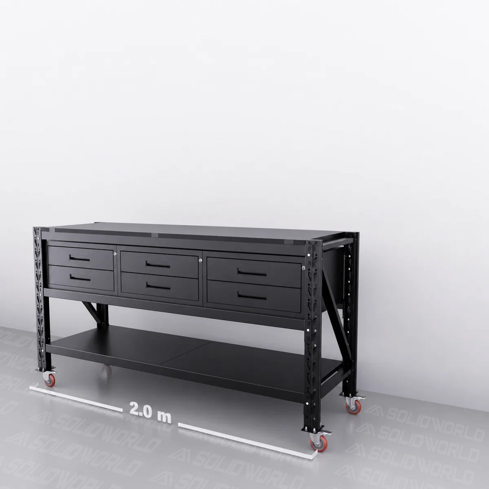 Double Drawer Lockable