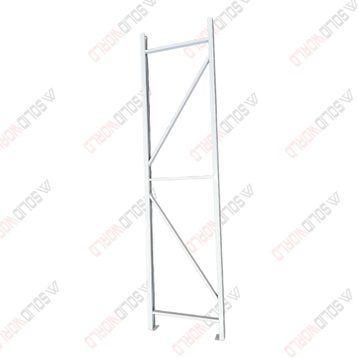 1.8m(H)x0.5m(D) Extra Upright White