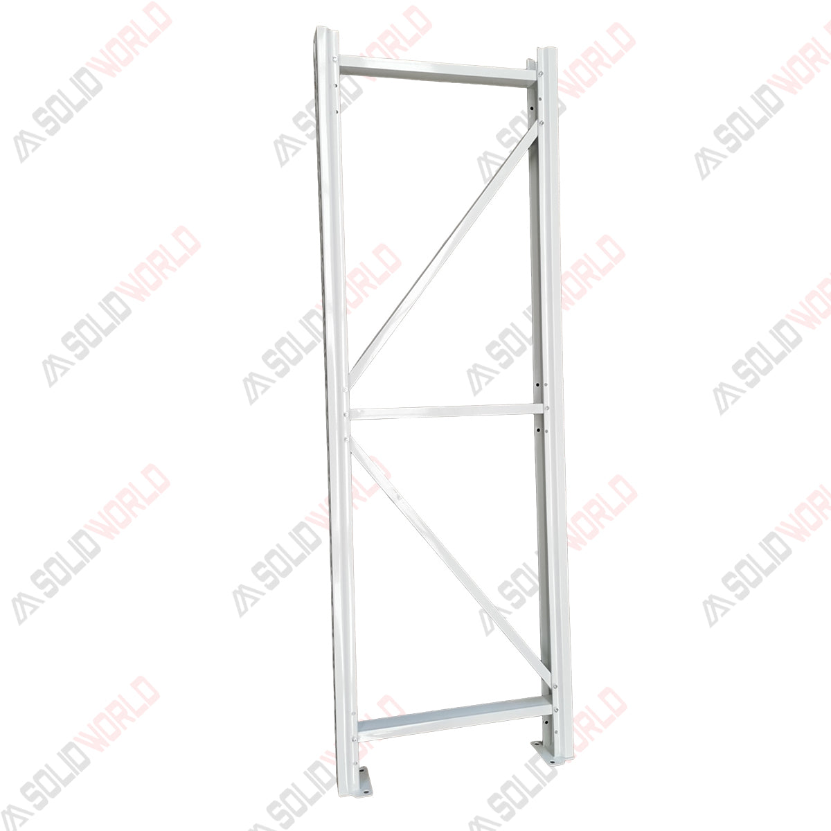 1.8m(H)x0.6m(D) Extra Upright White