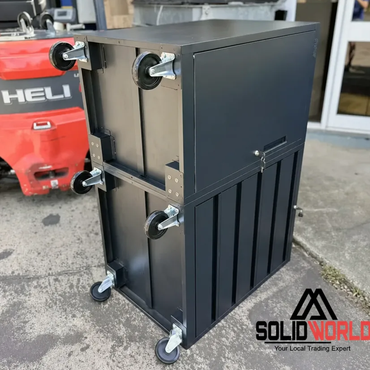 46'' Connected 5-Drawer & Cabinet Roller Toolbox