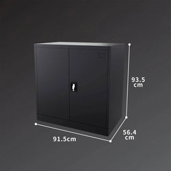 93.5(H)*91.5(W) 2-Shelf Lockable Cupboard