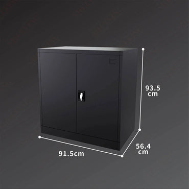 93.5(H)*91.5(W) 2-Shelf Lockable Cupboard