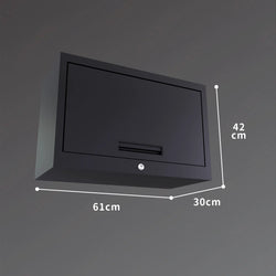 2-Shelf Lockable Upper Cupboard