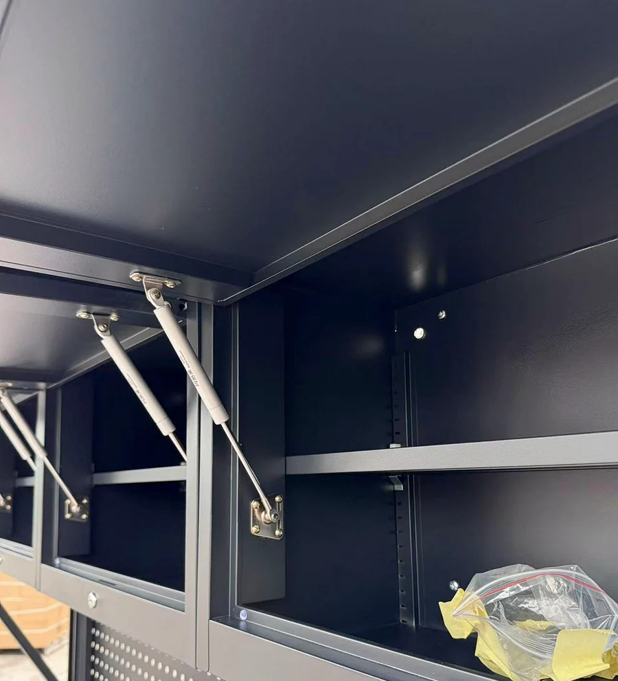 2-Shelf Lockable Upper Cupboard