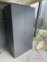 176cm height 2-Door Storage Cabinet Lockable Cupboard (Steel)