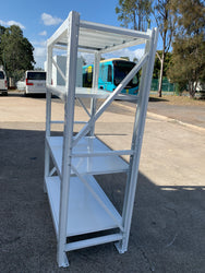 1.2m(W) x 1.8m(H) x 0.6m(D) Metal Shelving 1000KG White