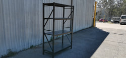 1.2m(W) x 1.8m(H) x 0.5m(D) Metal Shelving 800KG Black