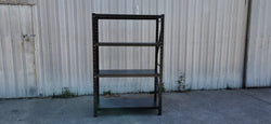 1.2m(W) x 1.8m(H) x 0.5m(D) Metal Shelving 800KG Black