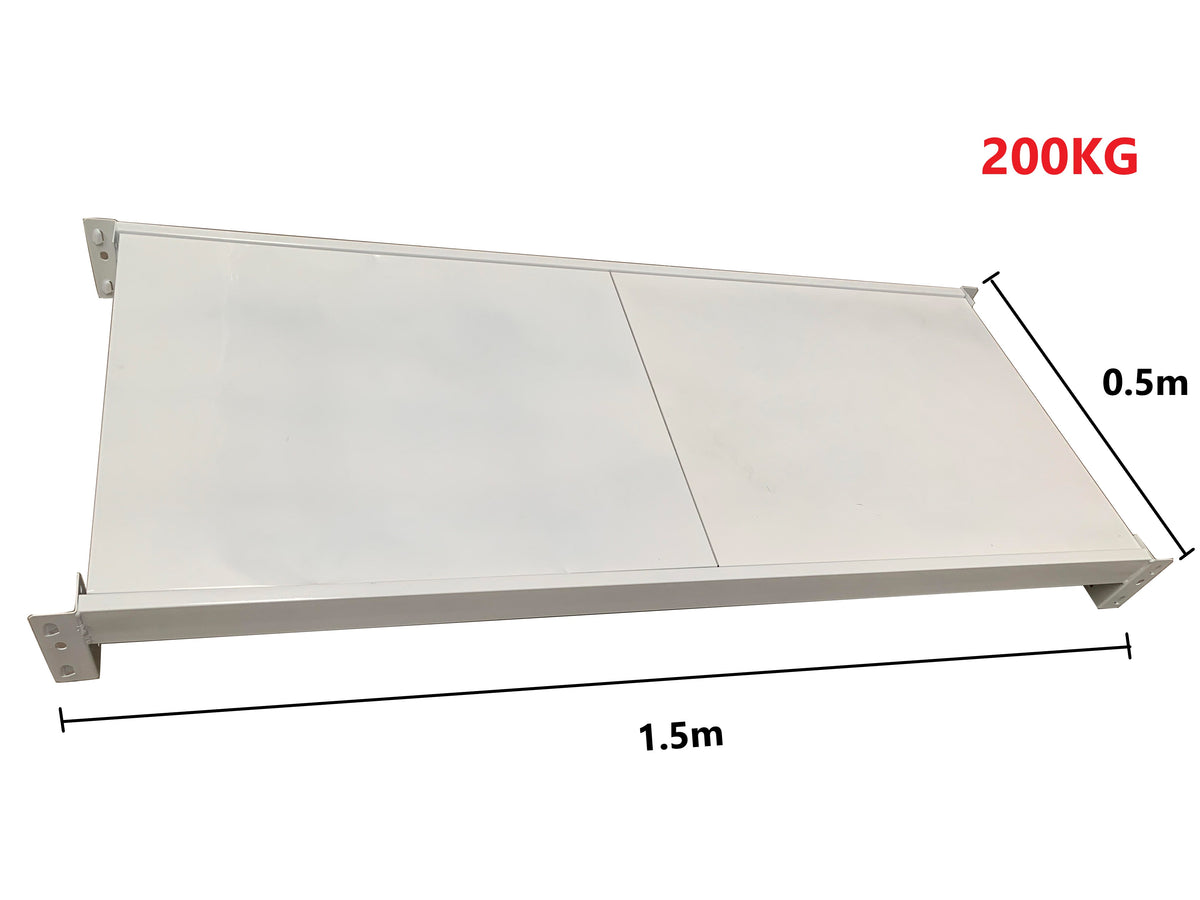 Extra Shelf 1.5m(w) x 0.5m Depth For 800kg Shelving White