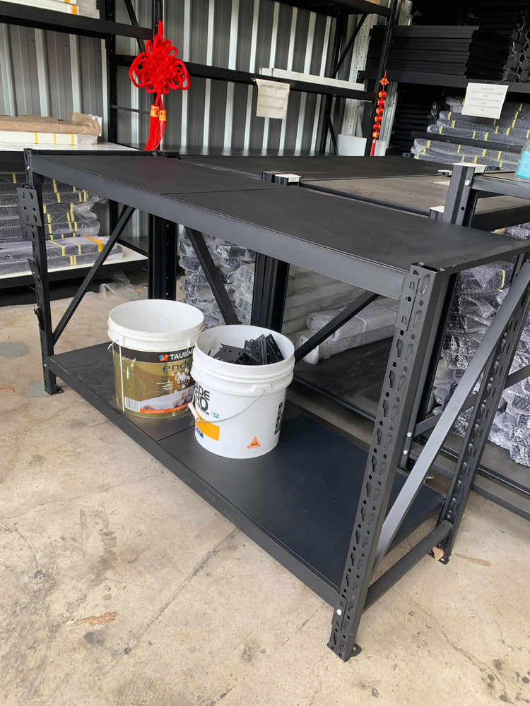 Work Bench 1.5m x 0.9m x 0.5m 400KG Black