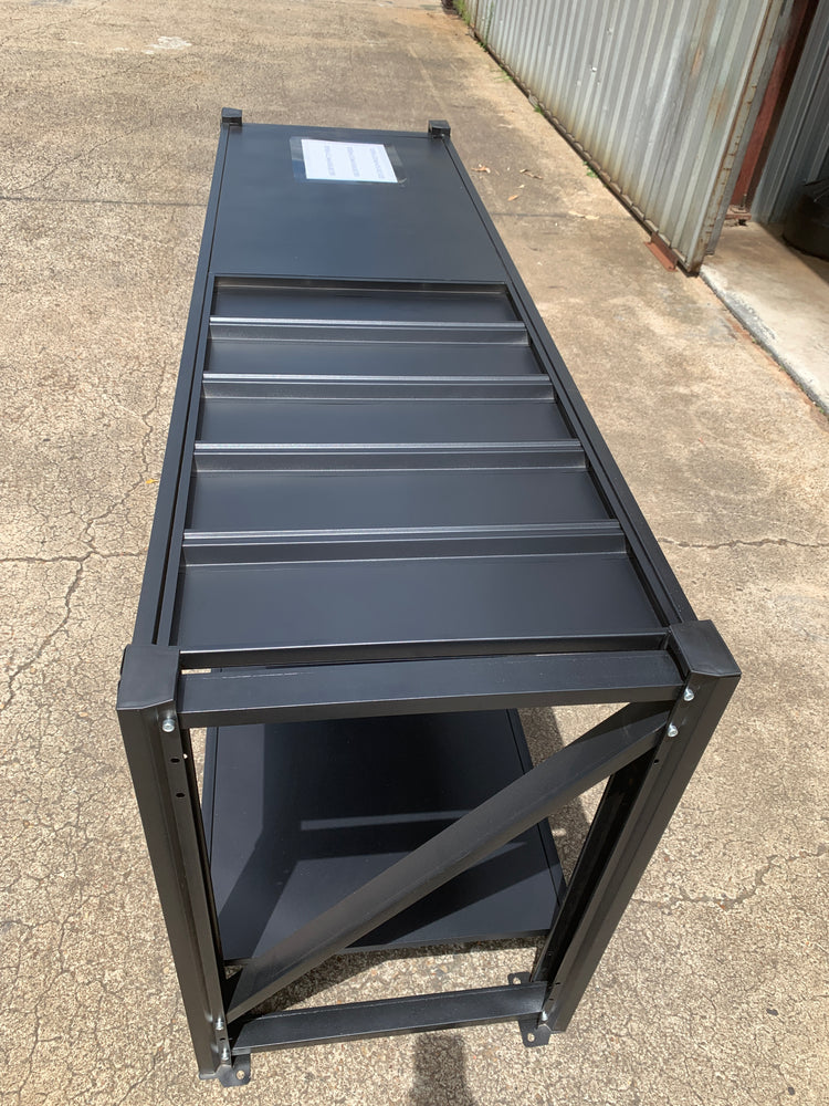 Work Bench 2.0m x 0.9m x 0.6m 500KG Black