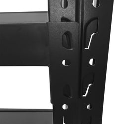 1.5m(W) x 1.8m(H) x 0.6m(D) Metal Shelving 1000KG Black