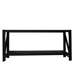 Work Bench 2.0m x 0.9m x 0.6m 500KG Black