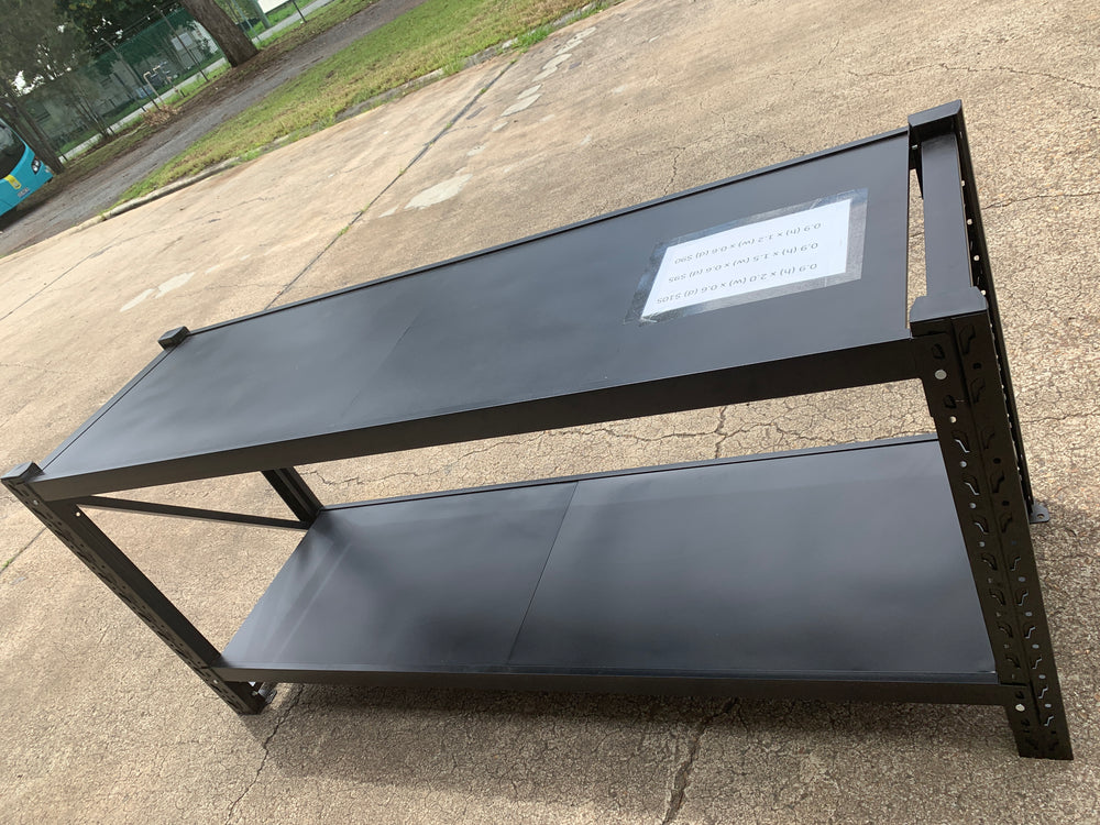 Work Bench 2.0m x 0.9m x 0.6m 500KG Black