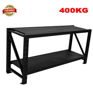 Work Bench 1.5m x 0.9m x 0.5m 400KG Black