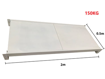 Extra Shelf 2.0m(w) x 0.5m Depth For 600kg Shelving White