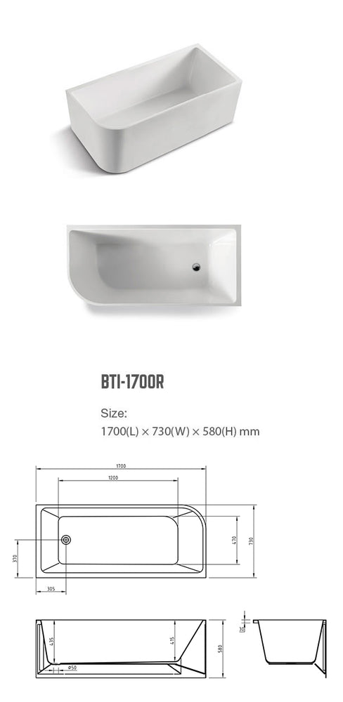 Bathtub - BTI-1700R