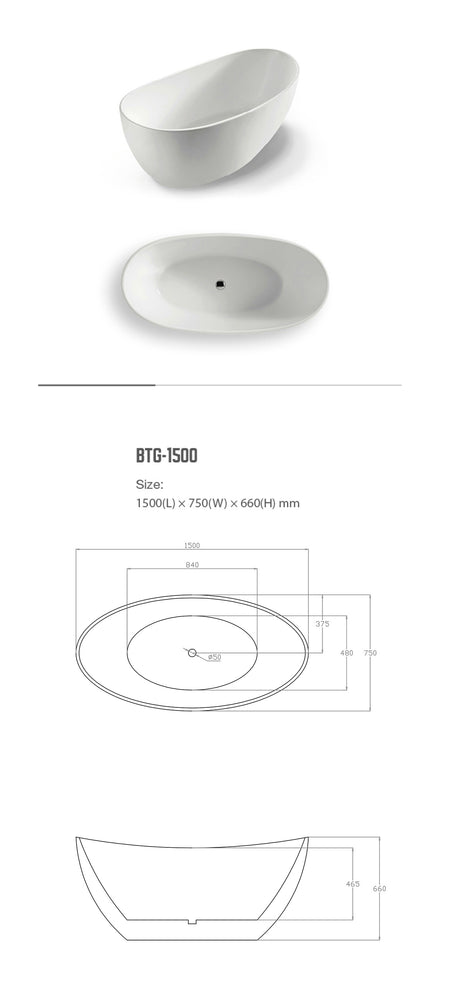 Bathtub - BTG-1500