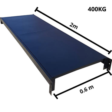 Extra Shelf 2.0m(w) x 0.6m Depth For 1600kg Shelving Black HD