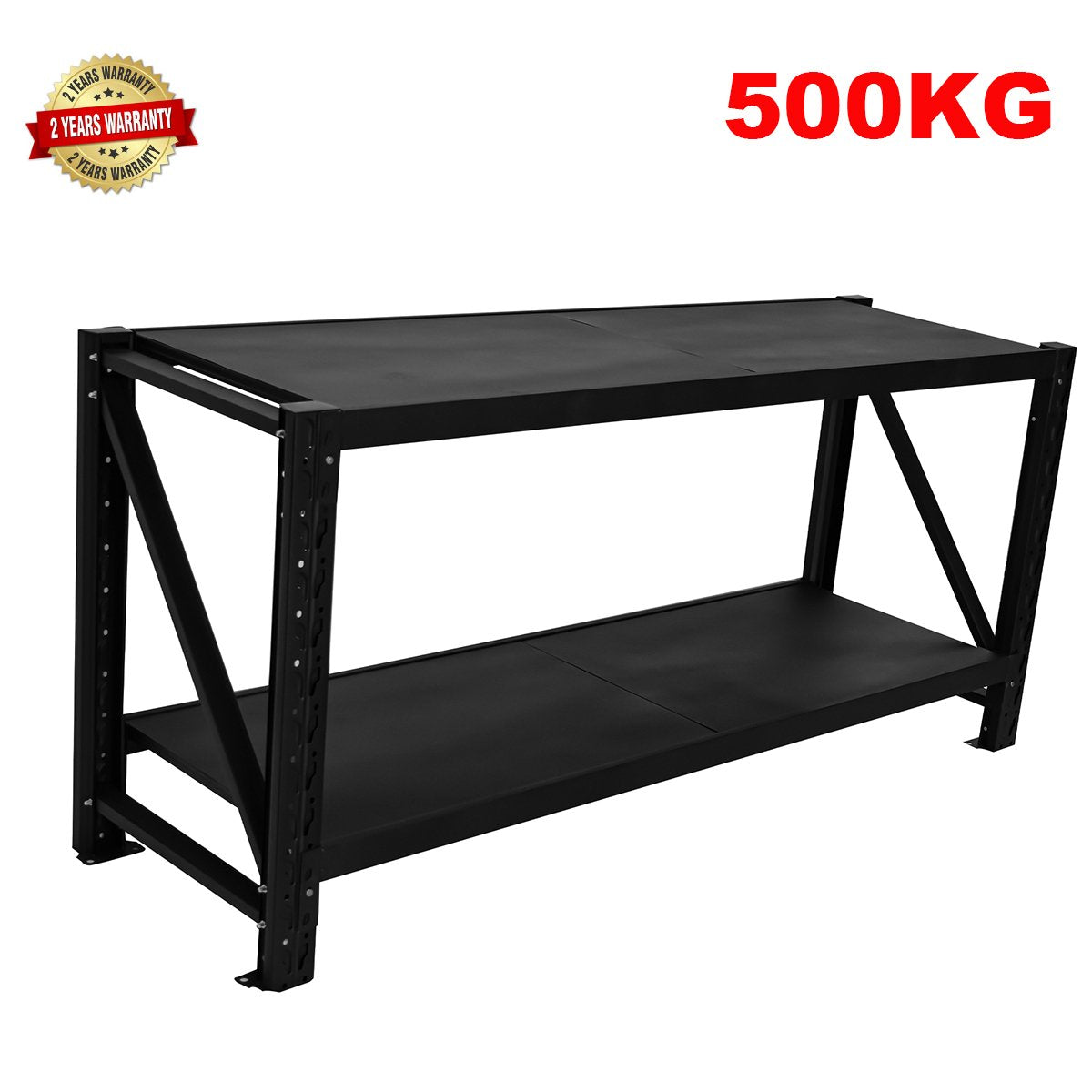 Work Bench 1.2m x 0.9m x 0.6m 500KG Black