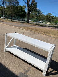 Work Bench 2.0m x 0.9m x 0.6m 500KG White
