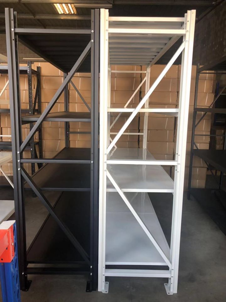 1.8m(H)x0.6m(D) Extra Upright White