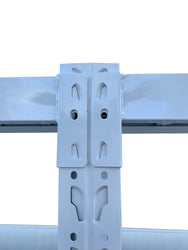4.0m(W) x 2.0m(H) x 0.6m(D) 2000KG Connecting Shelving White