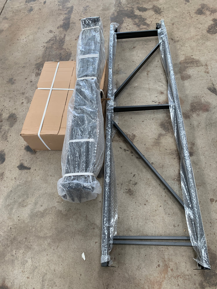 2.4M (H) *0.5m (D) Extra Upright BLACK