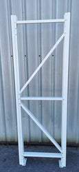 2.0m(H)x0.6m(D) Extra Upright White