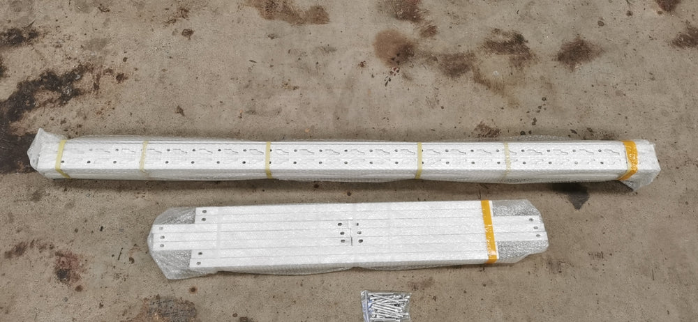 1.8m(H)x0.6m(D) Extra Upright White