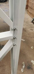 2.4m (H) * 0.6m (D) Extra Upright White